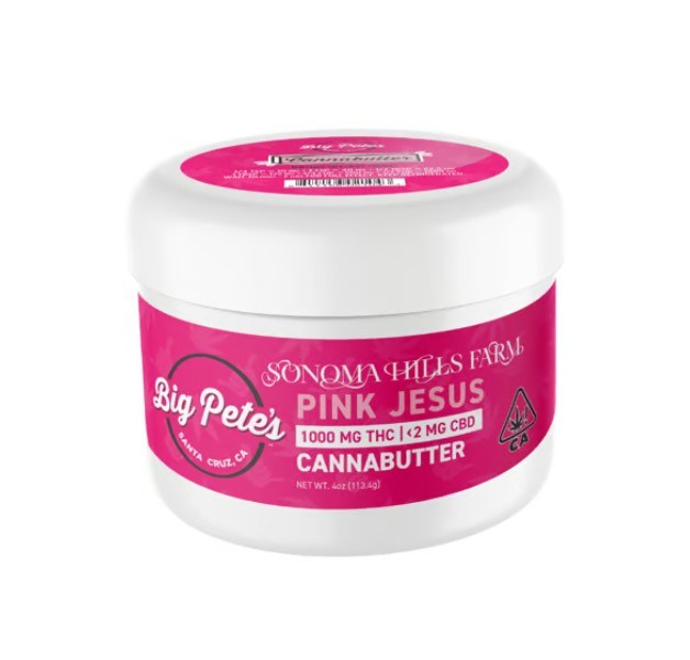 Big Pete’s x Sonoma Hills Farm Pink Jesus Cannabutter