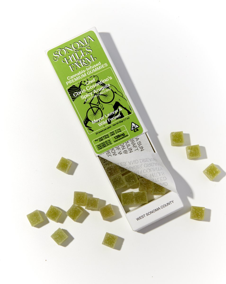 Spicy Arugula gummy pack