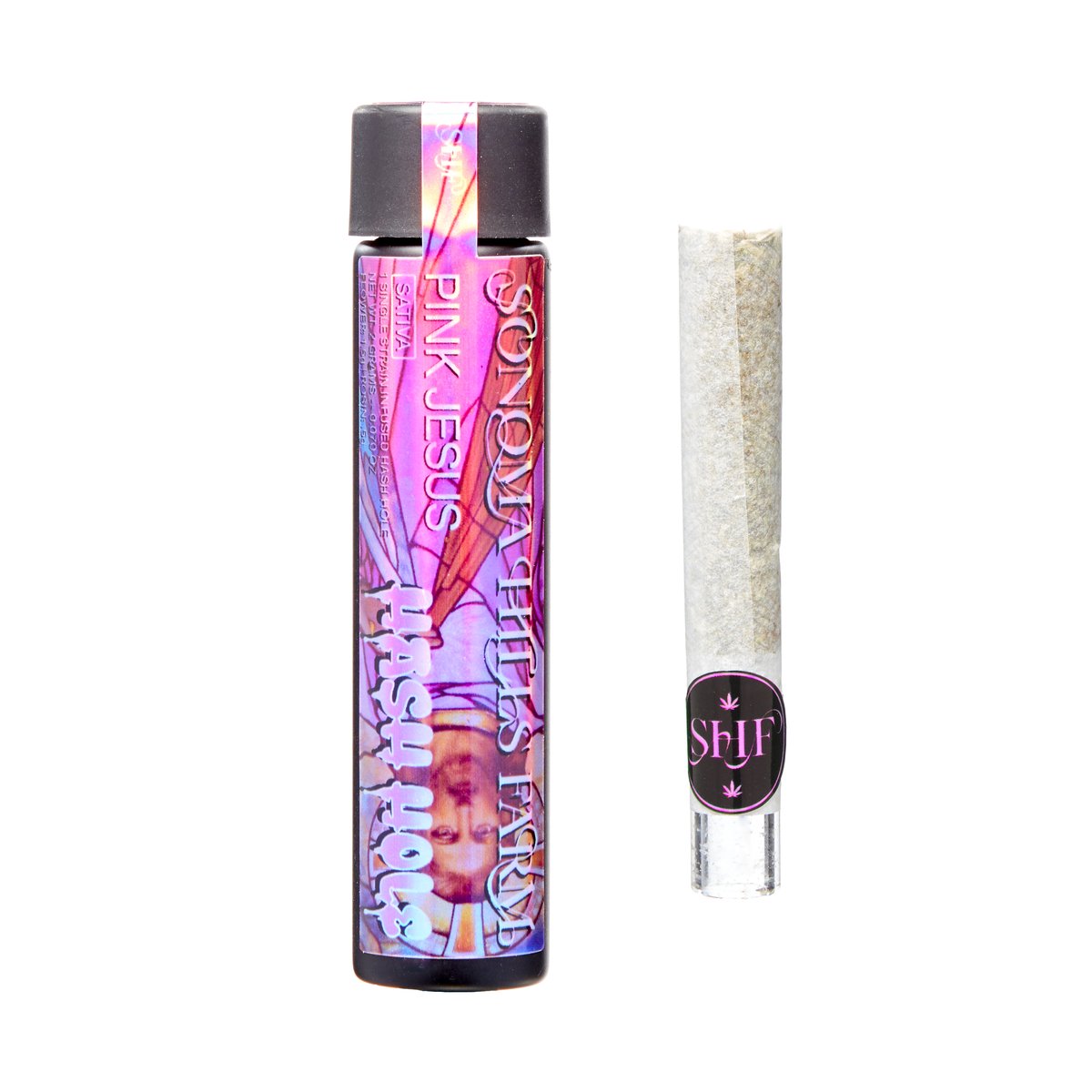 Pink Jesus hash hole